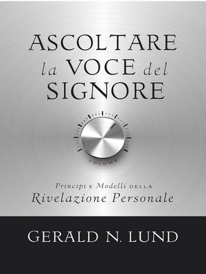 cover image of Ascoltare la Voce del Signore (Hearing the Voice of the Lord)